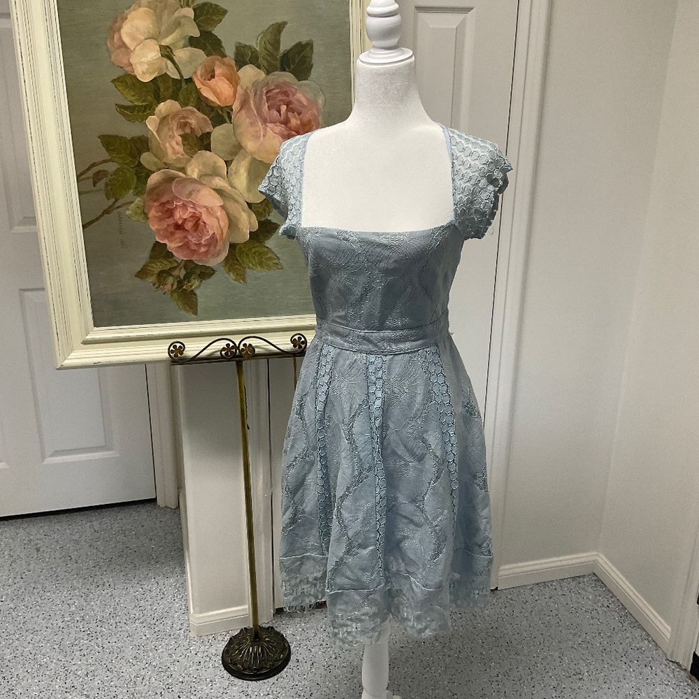 Vintage inspired Babyblue dress